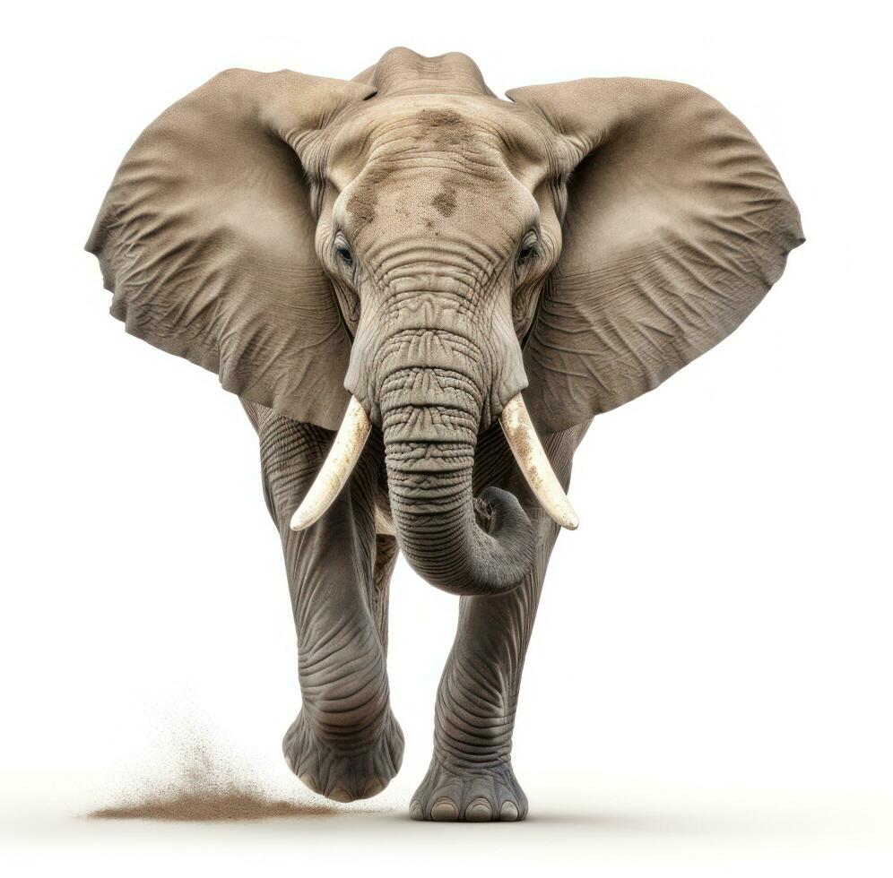 Elephant animal isolated photo