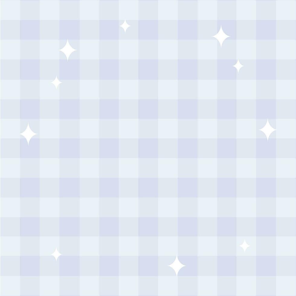 Vector cute pastel purple gingham checkers plaid aesthetic checkerboard pattern wallpaper illustration