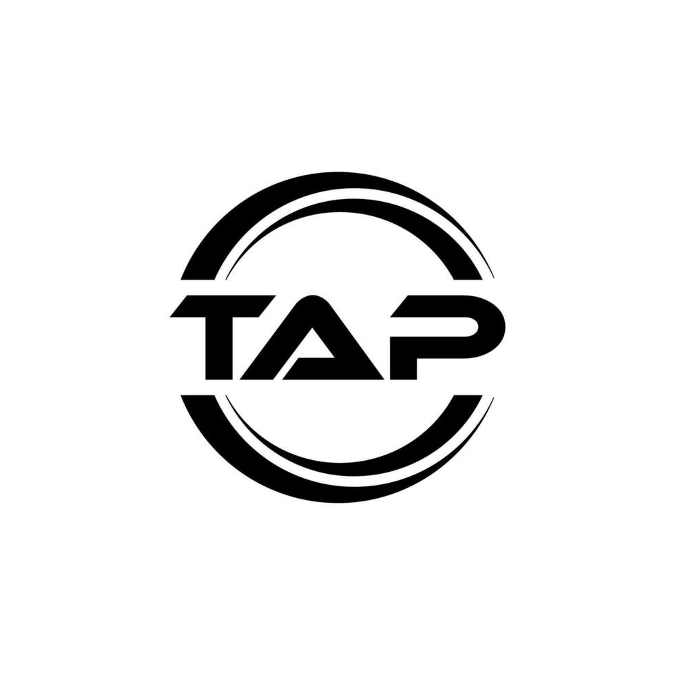 TAP Logo Design, Inspiration for a Unique Identity. Modern Elegance and Creative Design. Watermark Your Success with the Striking this Logo. vector