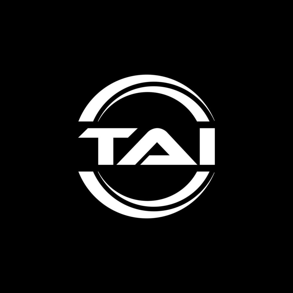 TAI Logo Design, Inspiration for a Unique Identity. Modern Elegance and Creative Design. Watermark Your Success with the Striking this Logo. vector