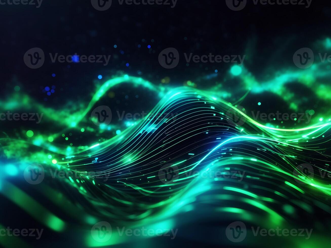 abstract malti color wavy background photo