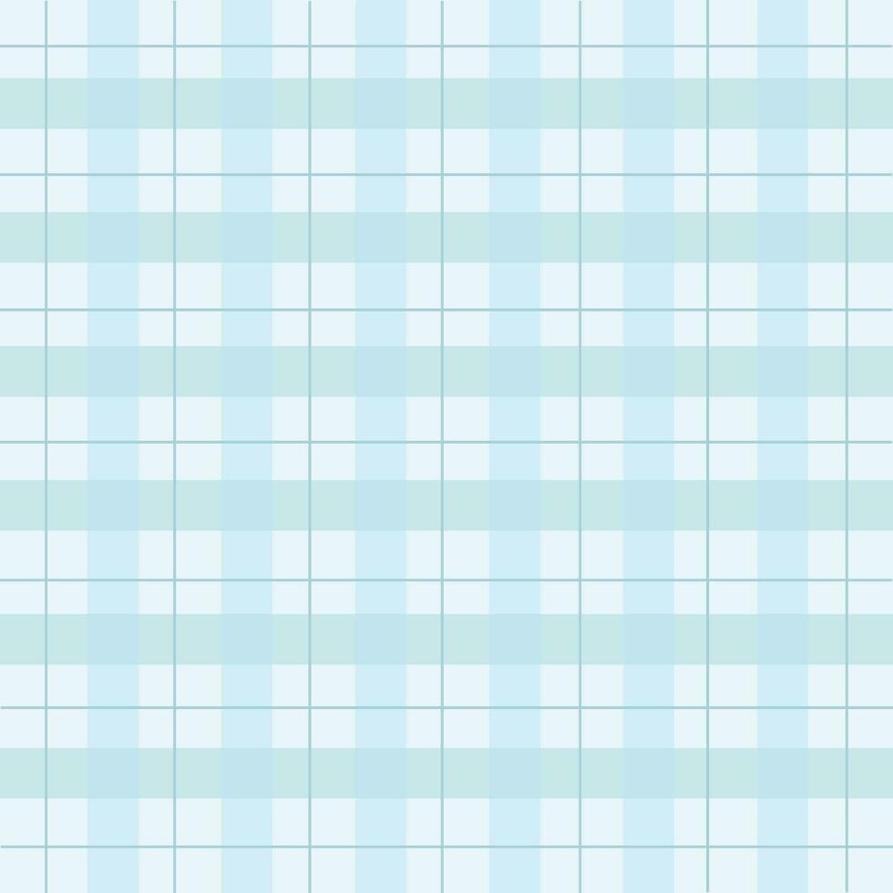 Vector seamless plaid background, blue pattern design vector
