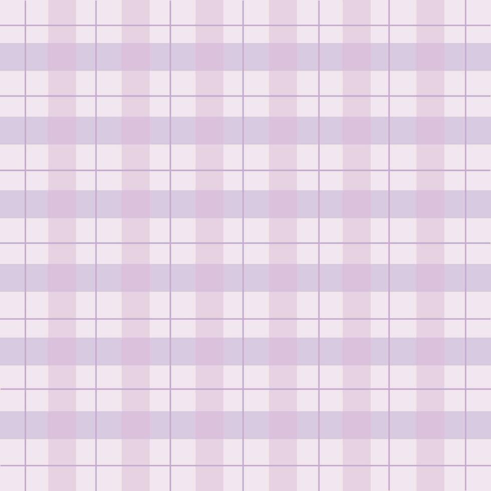 Vector seamless plaid background, purple pattern design vector