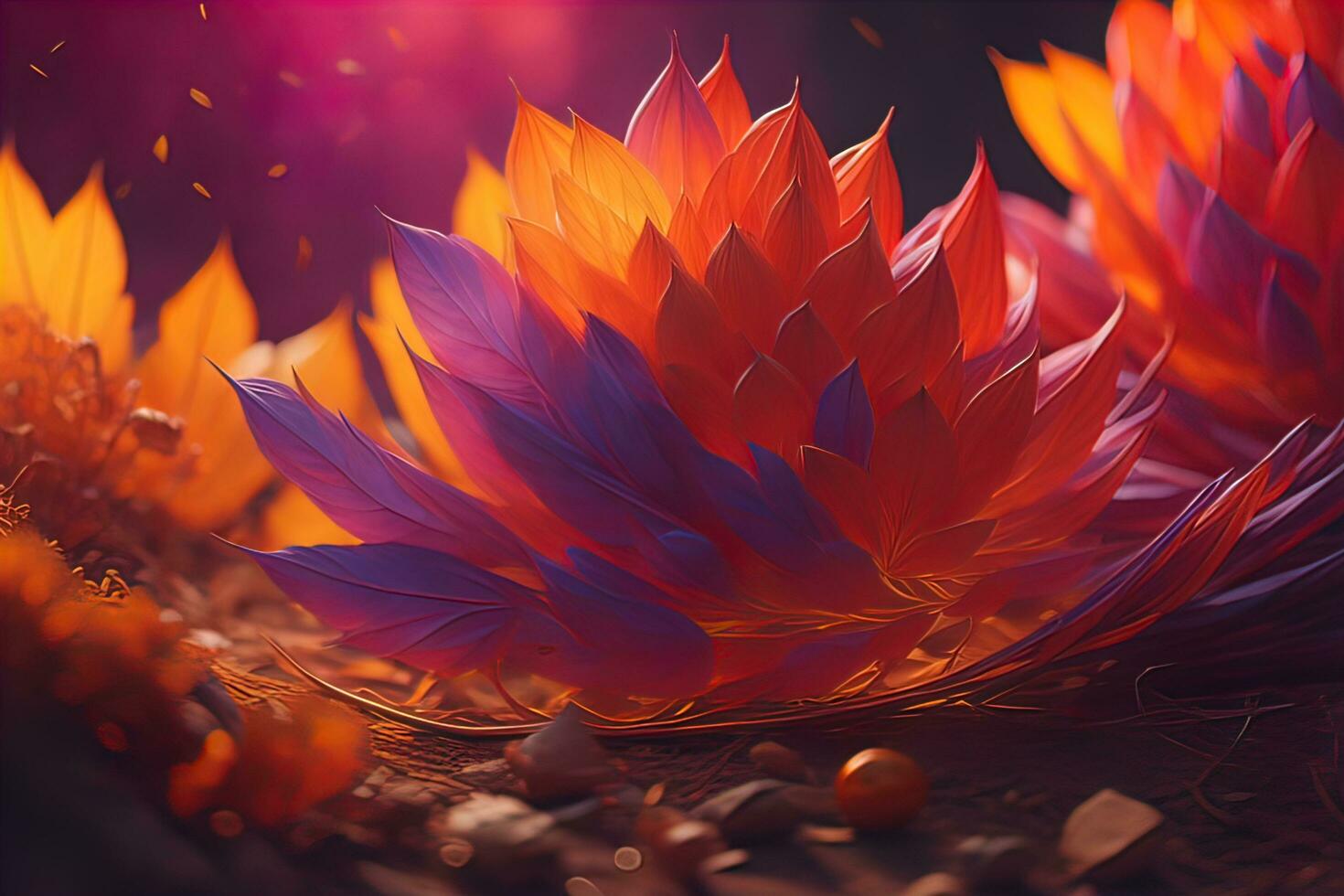 abstract background with colors, creative Design. ai generated photo