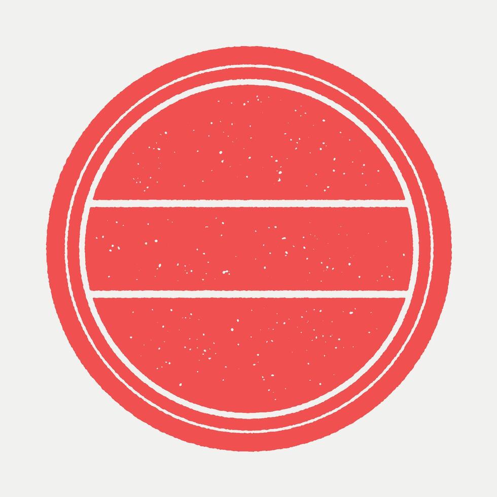 vintage or classic style stamp effect vector