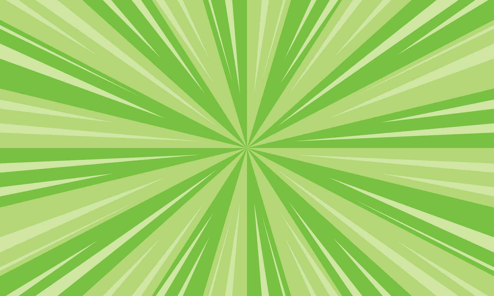 Vector abstract green comic background