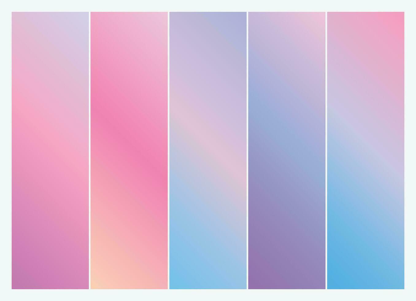 49 Vector colorful gradient collection