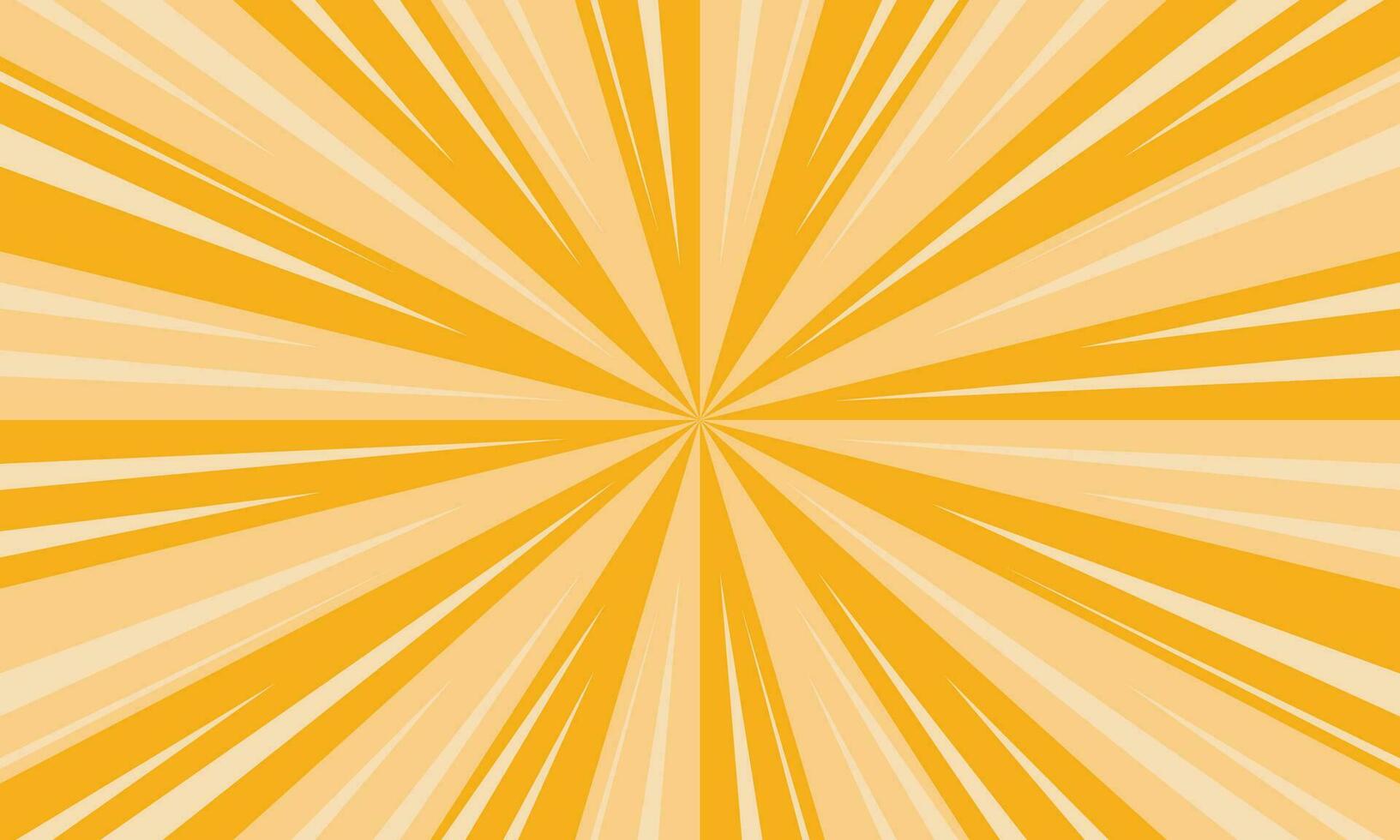 Vector abstract yellow comic background