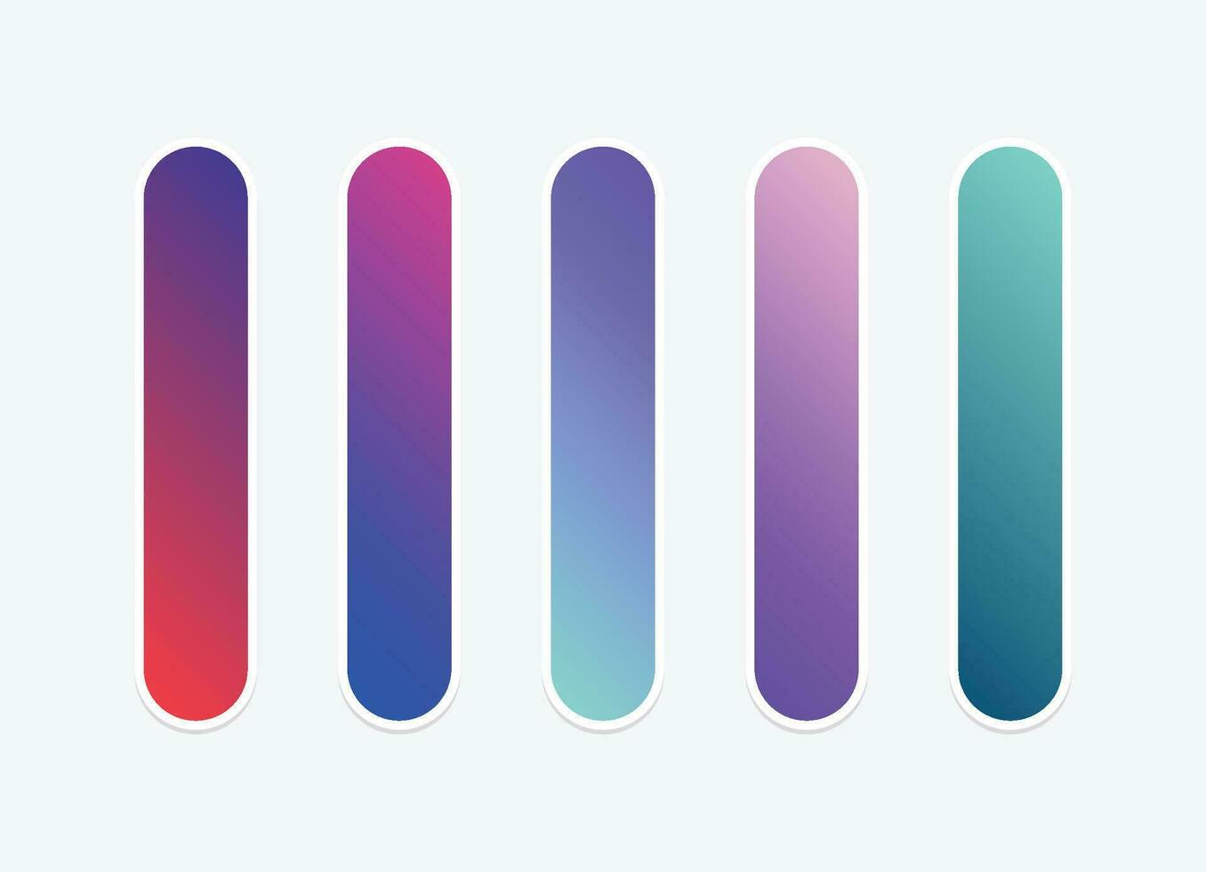 24 Vector colorful gradient collection