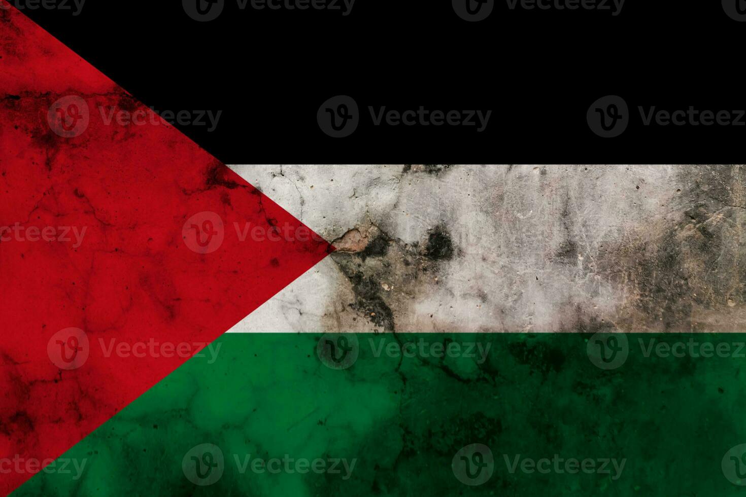 Grunge of Palestine Flag, flag Palestine dirty photo