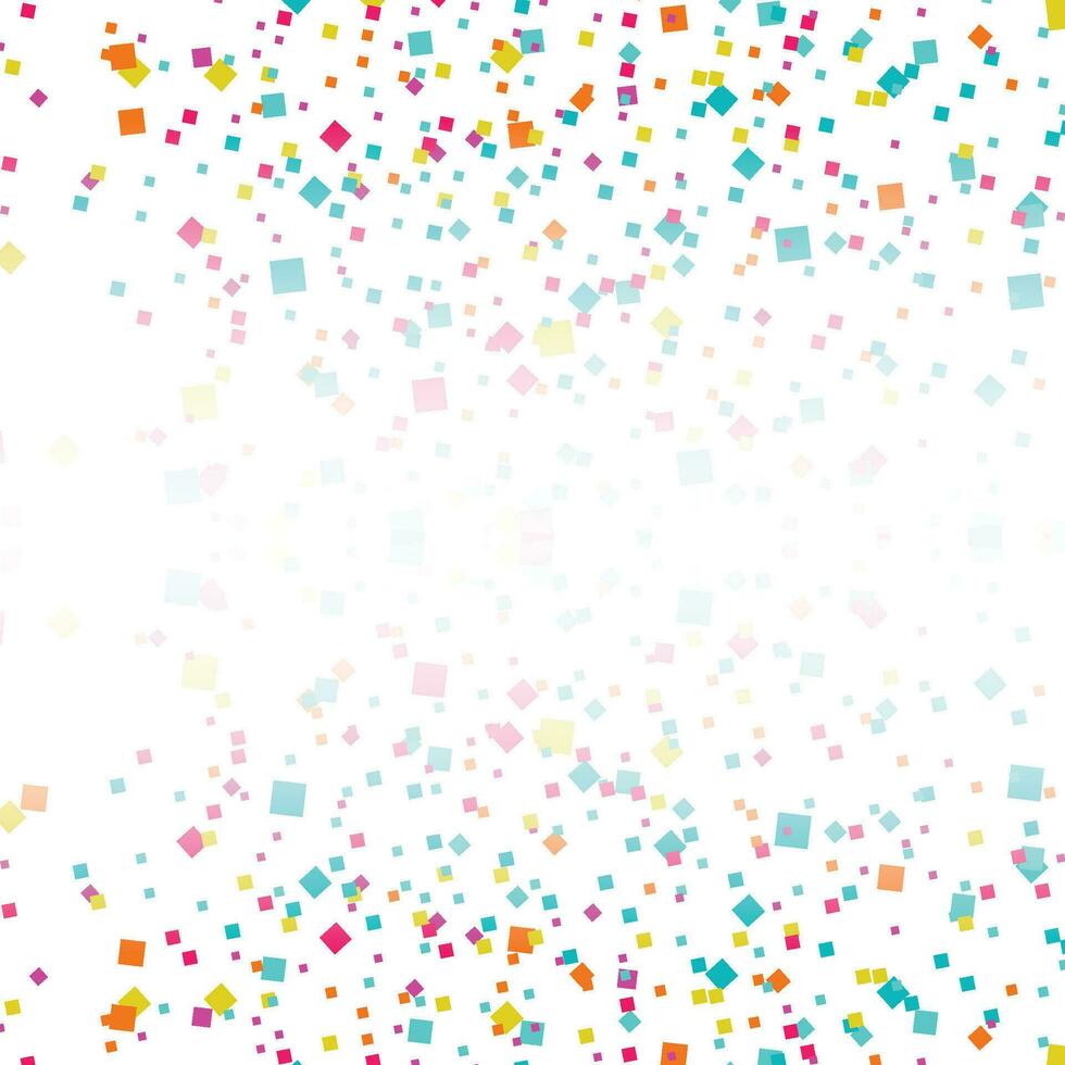 Vector confetti celebration background