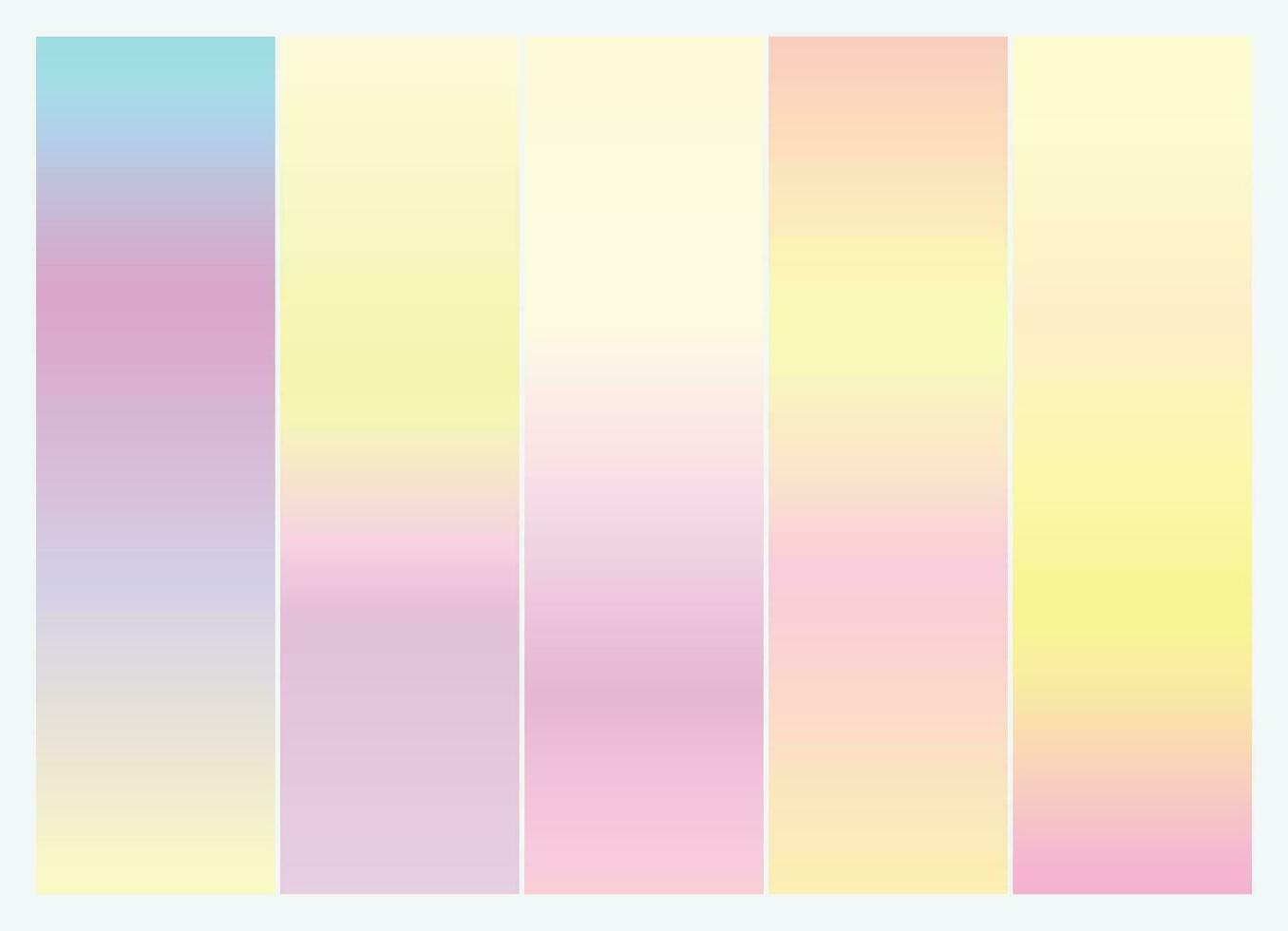 58 Vector colorful gradient collection
