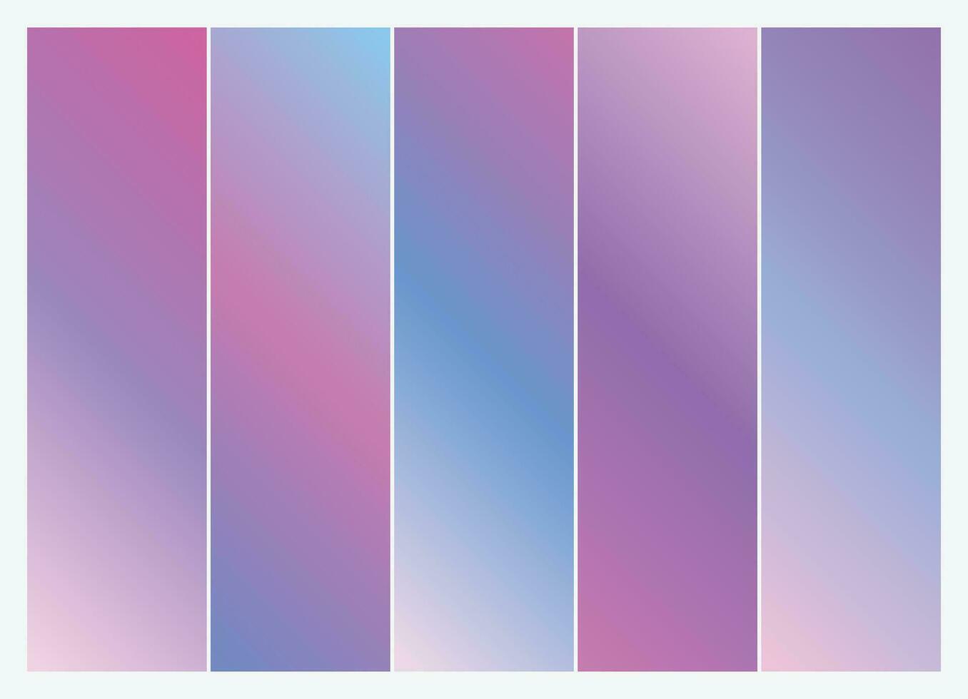 48 Vector colorful gradient collection