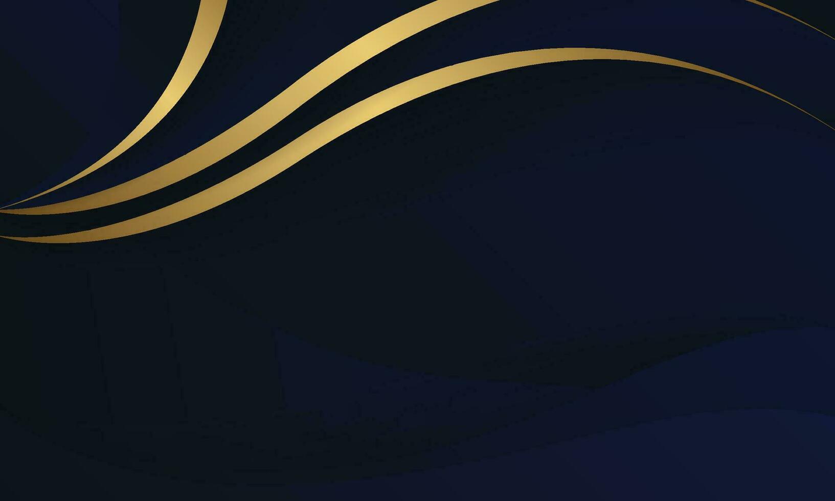 Luxury blue and golden background vector