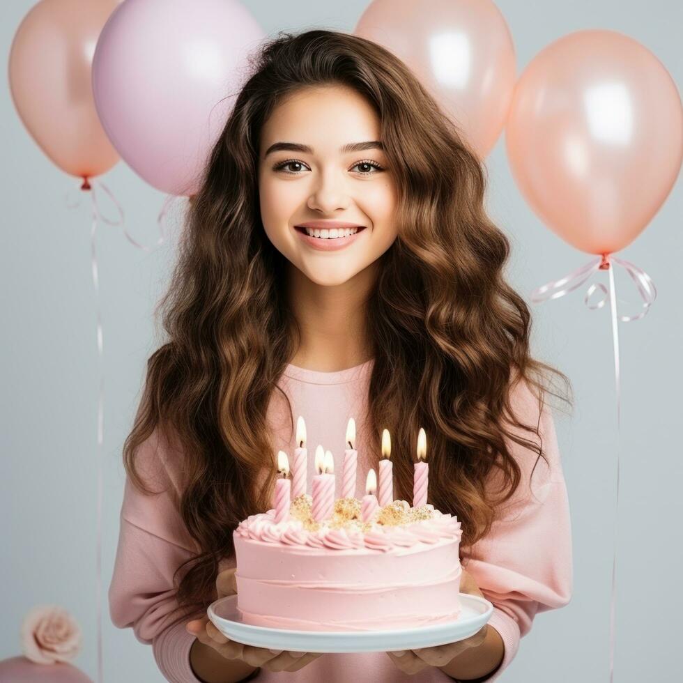 Happy Birthday Girl Stock Photos, Images and Backgrounds for Free Download, Birthday  Girl