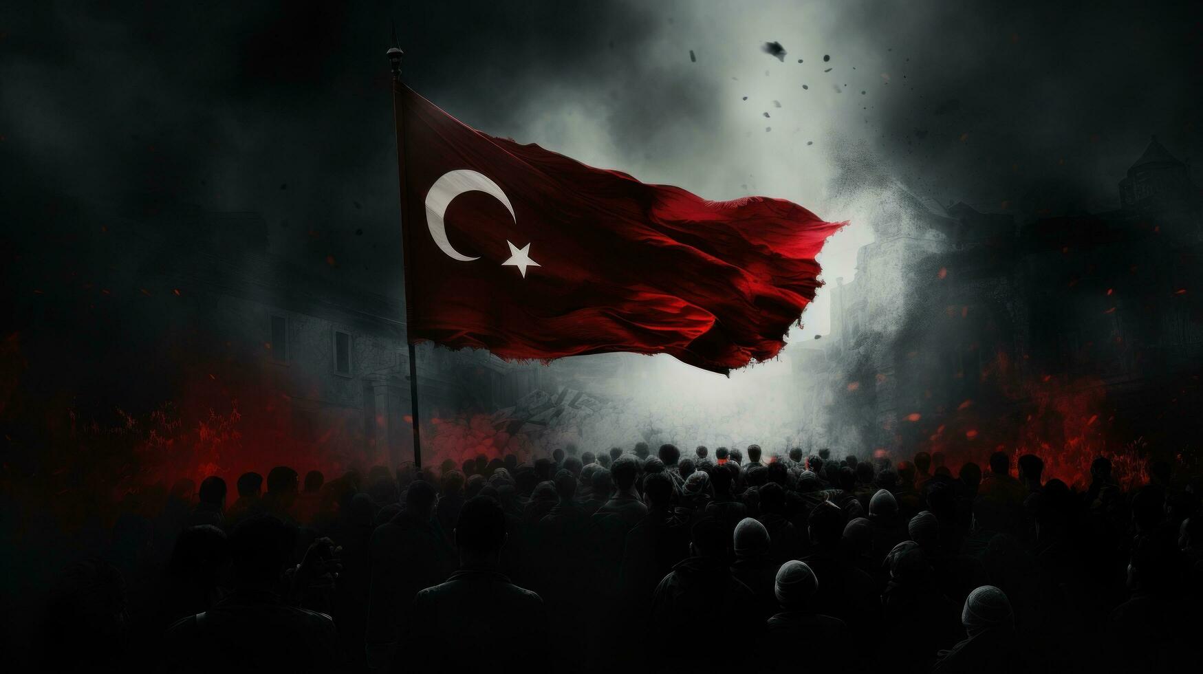 Turkey flag image free hd wallpaper photo