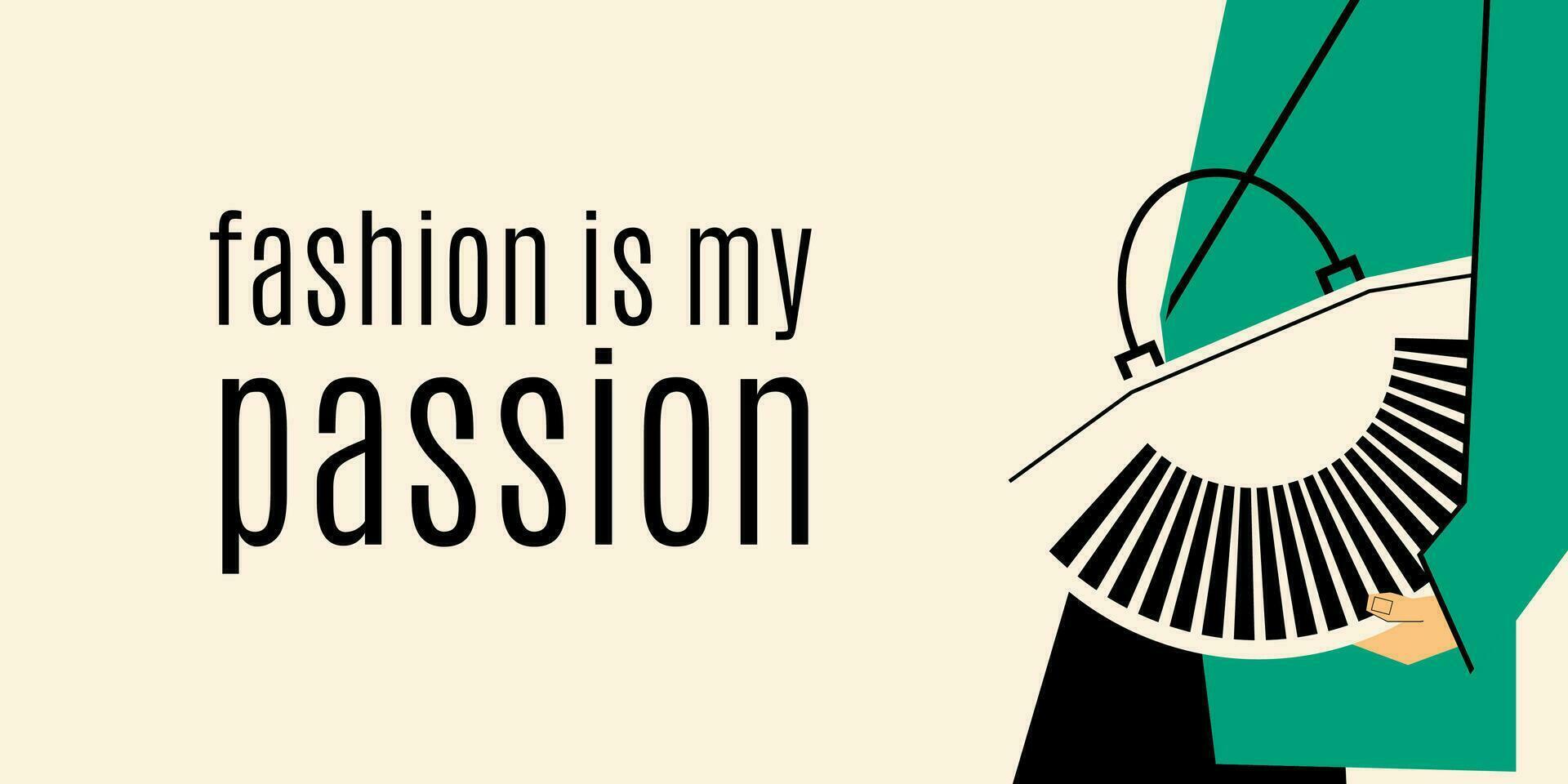 stylish inscription on the theme of fashion Quote on the theme of style and fashion Stylish trendy lettering vector