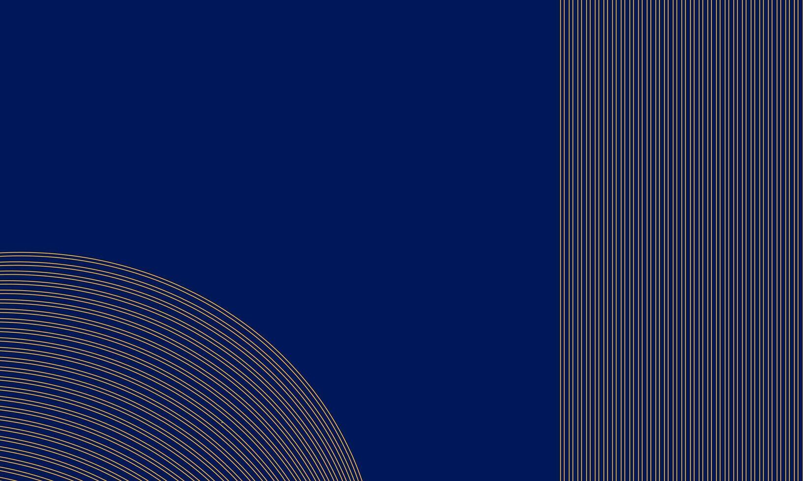 Lines of illustration with the blue background. vector