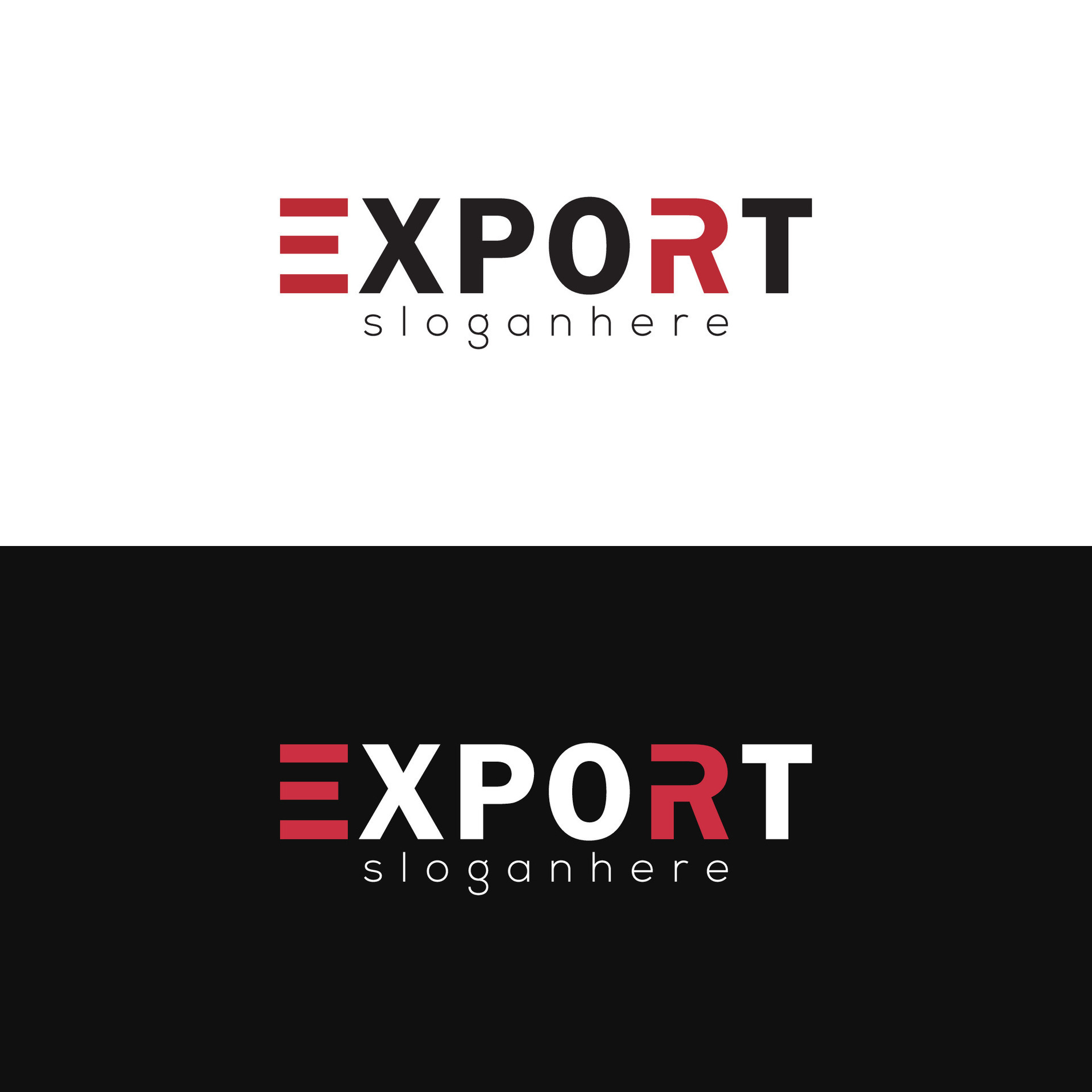 logo with text design