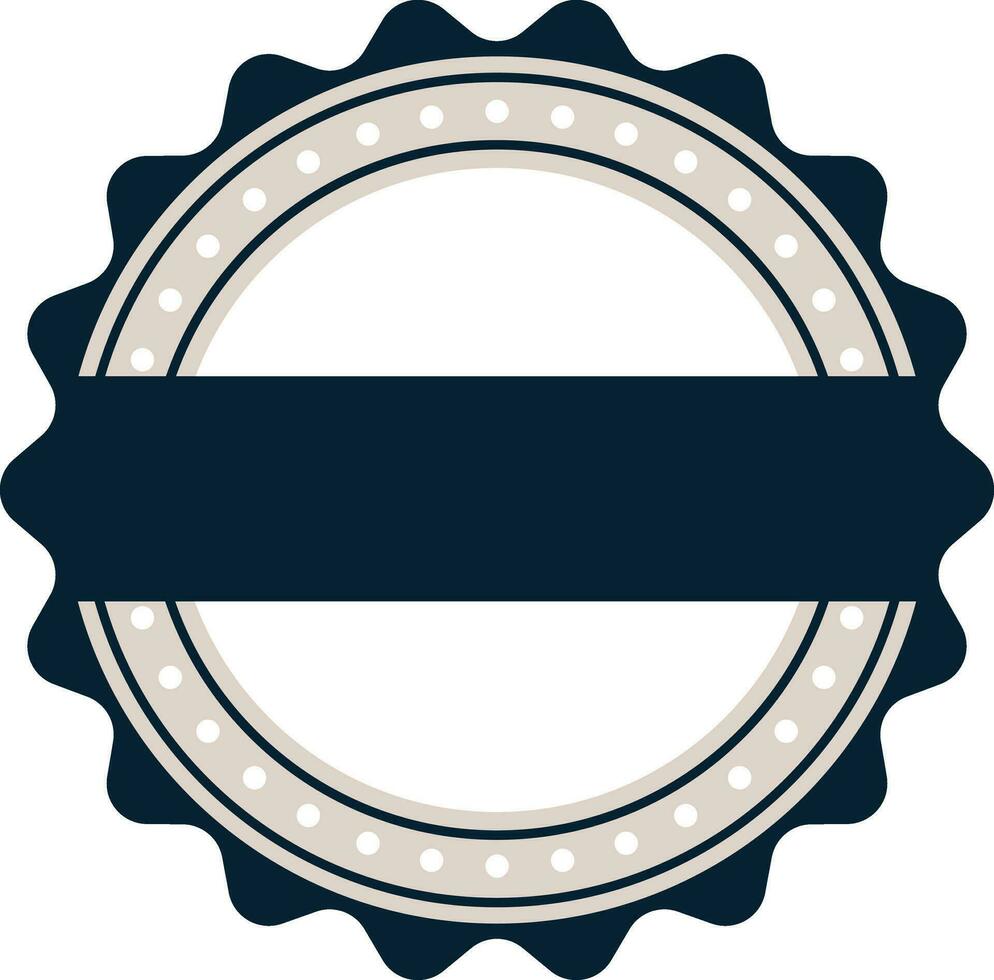 Circle Badge Element vector