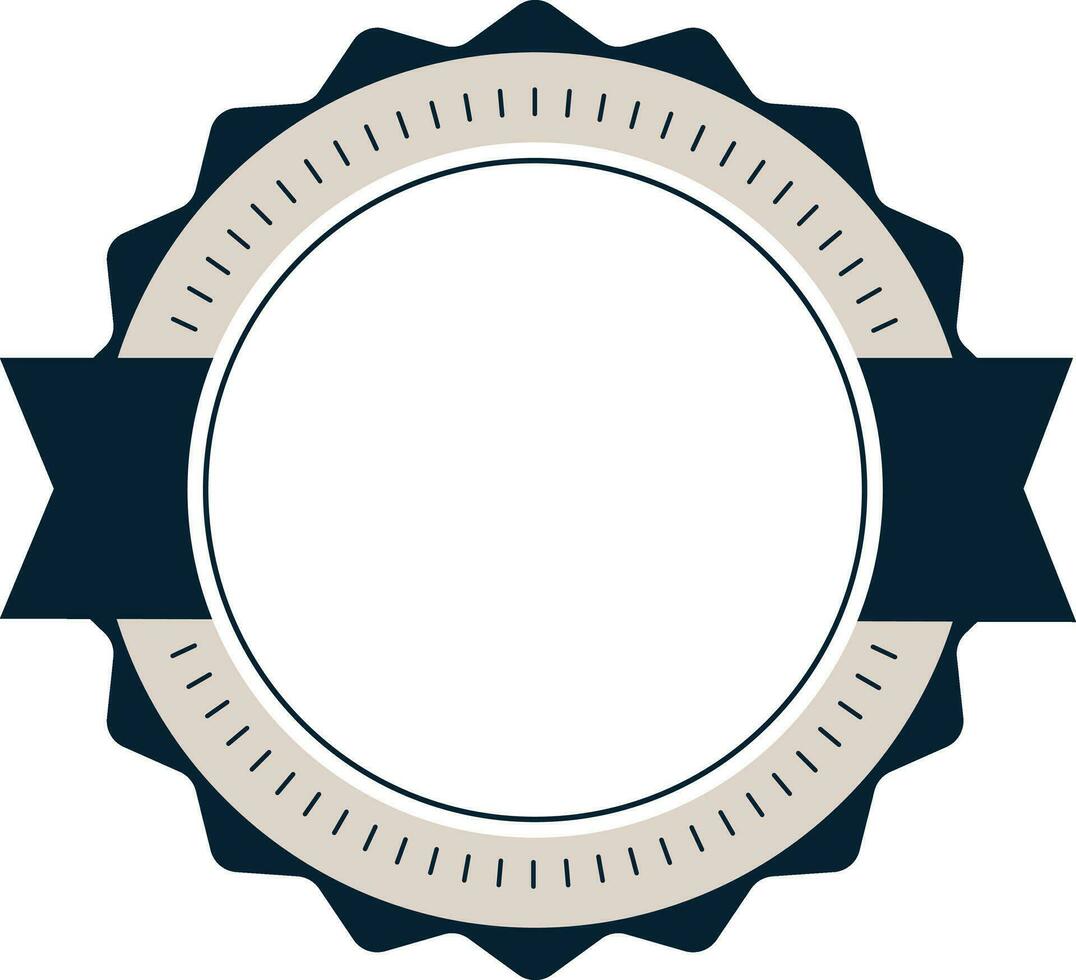 Circle Badge Element vector