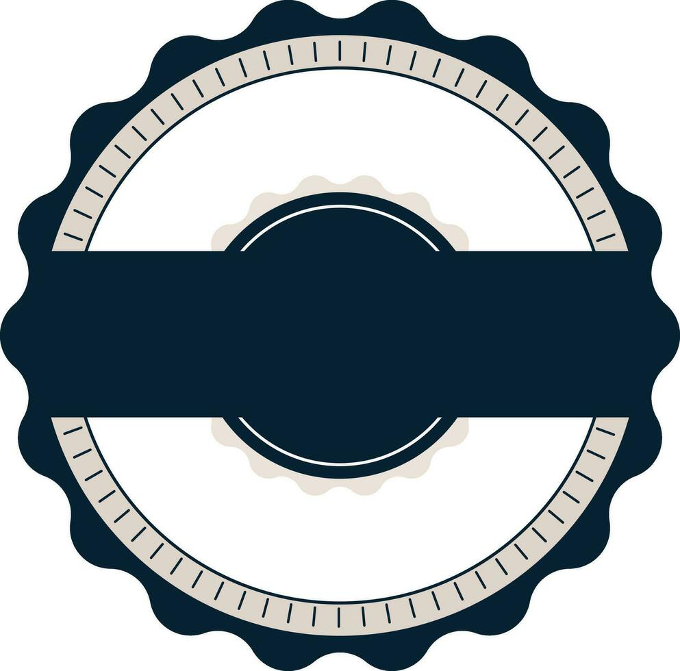 Circle Badge Element vector