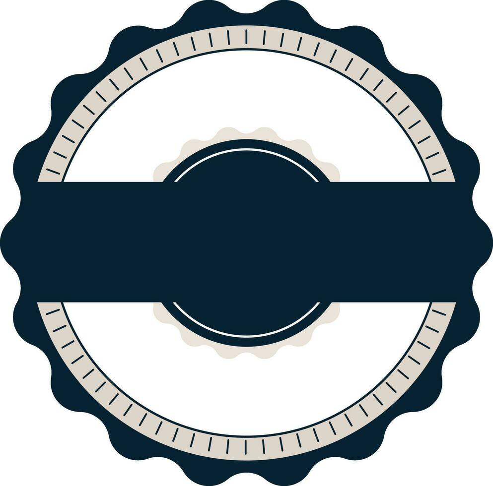 Circle Badge Element vector