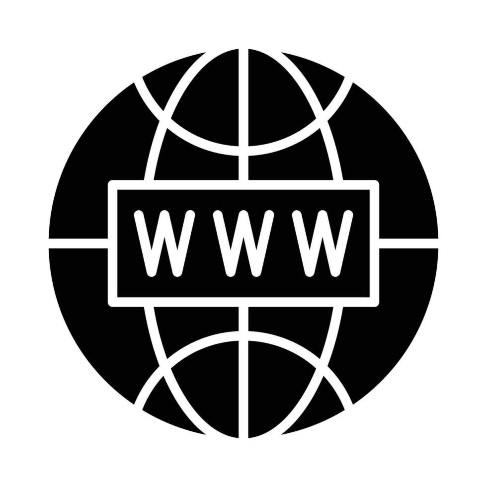 Website Vector Glyph Icon For Personal And Commercial Use.