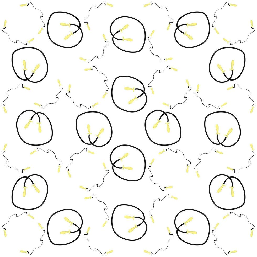 Jumping rope fitness and sport, skipping rope sign vector graphics, a colorful solid pattern on a white background, eps 10.