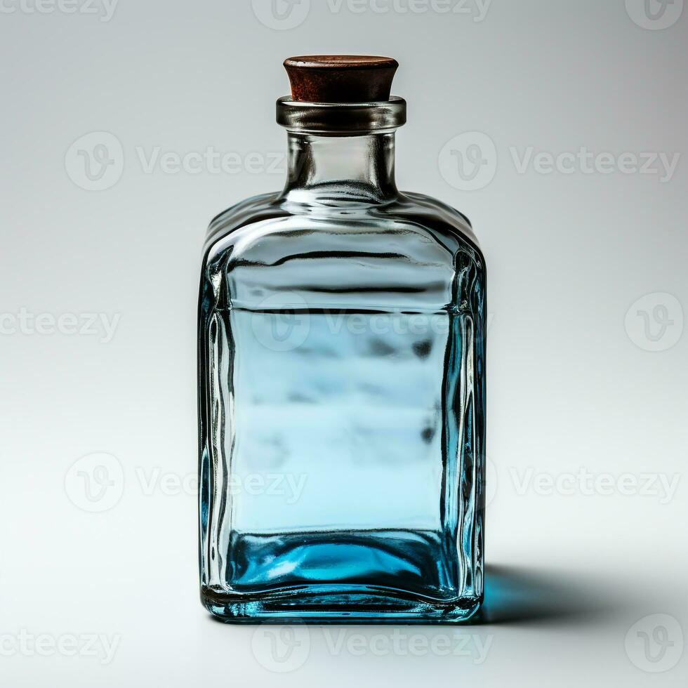 Unique glass bottle photo