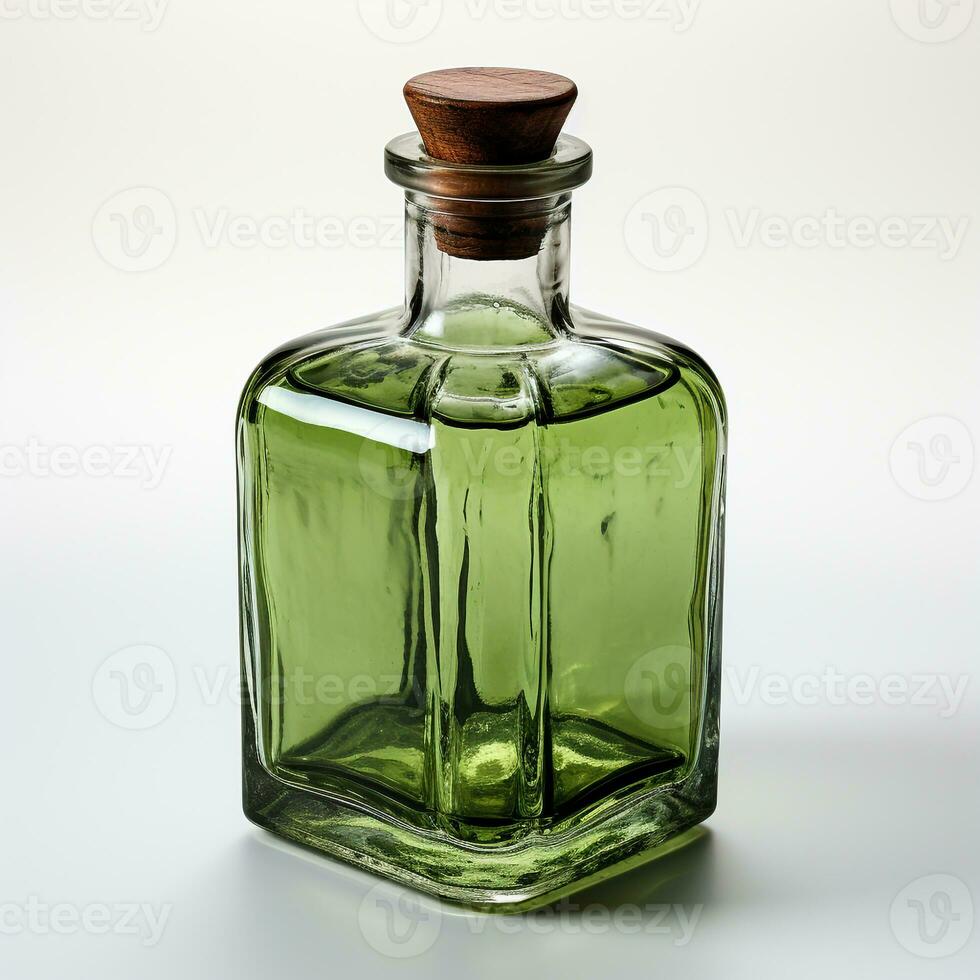 Unique glass bottle photo