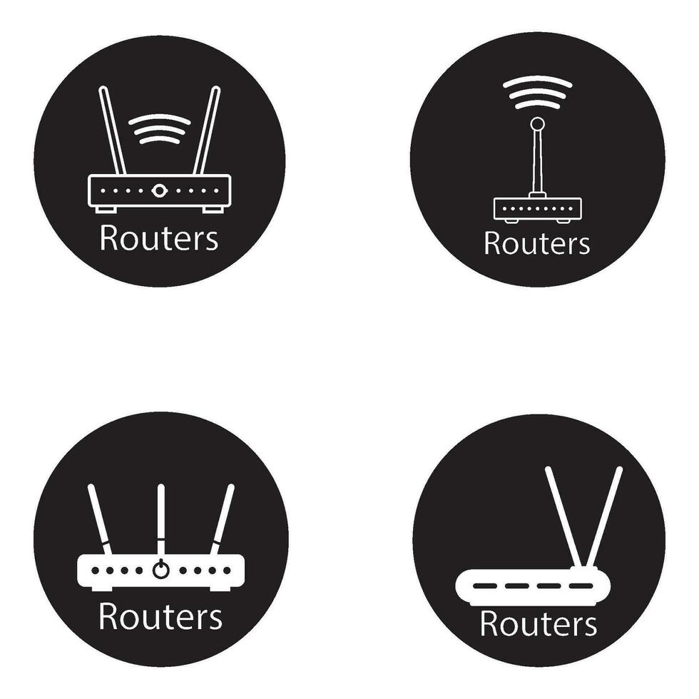 router icon vector
