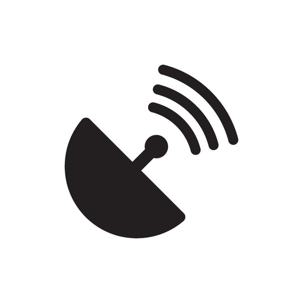 antenna icon vector