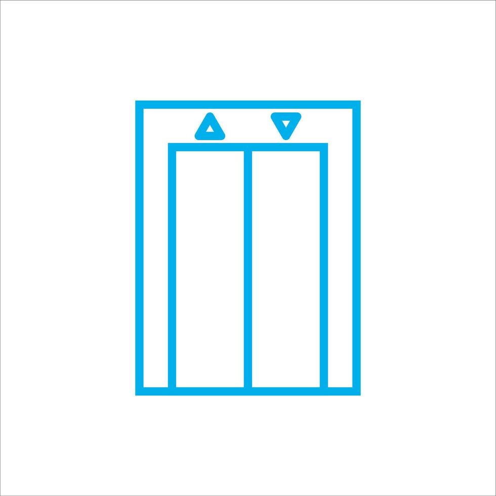 elevator icon vector illustration symbol