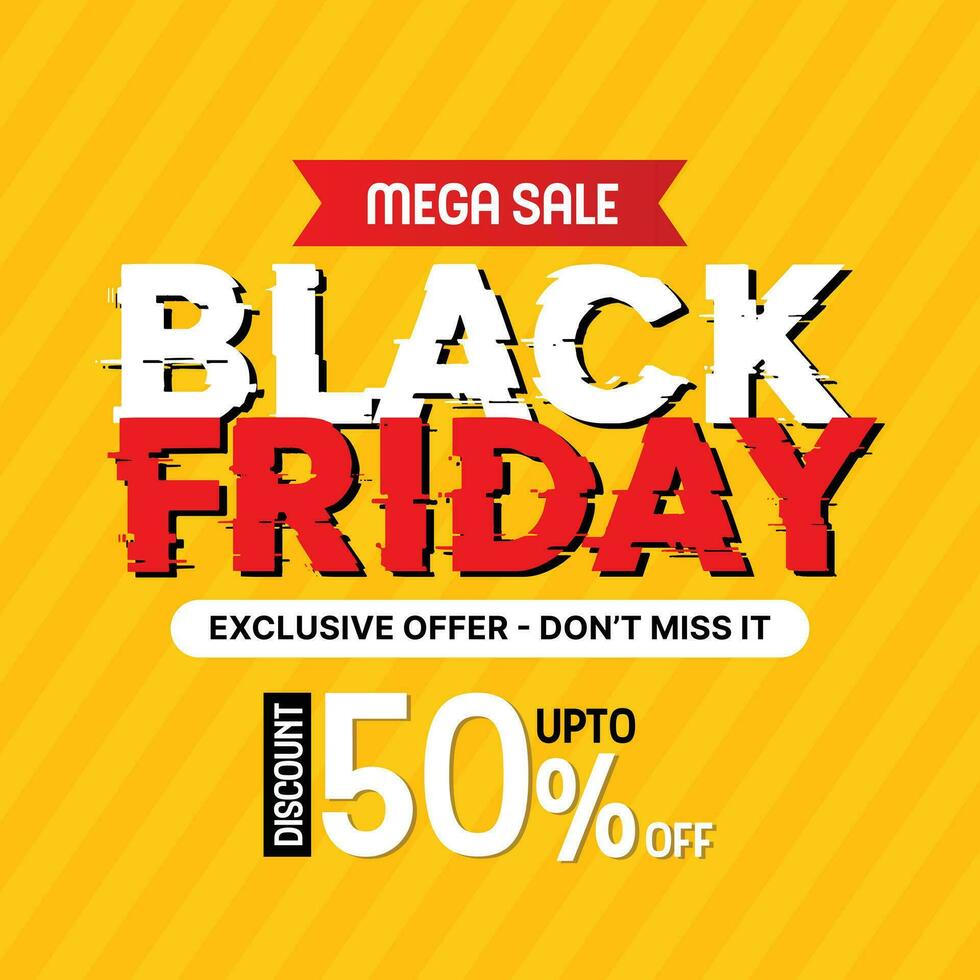 Black friday sale social media post banner eps vector file Black. friday sale promotion