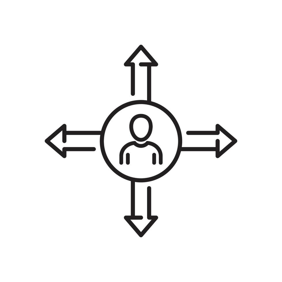 Gear Logo Icon Design Vectorman best decision icon, making right choice