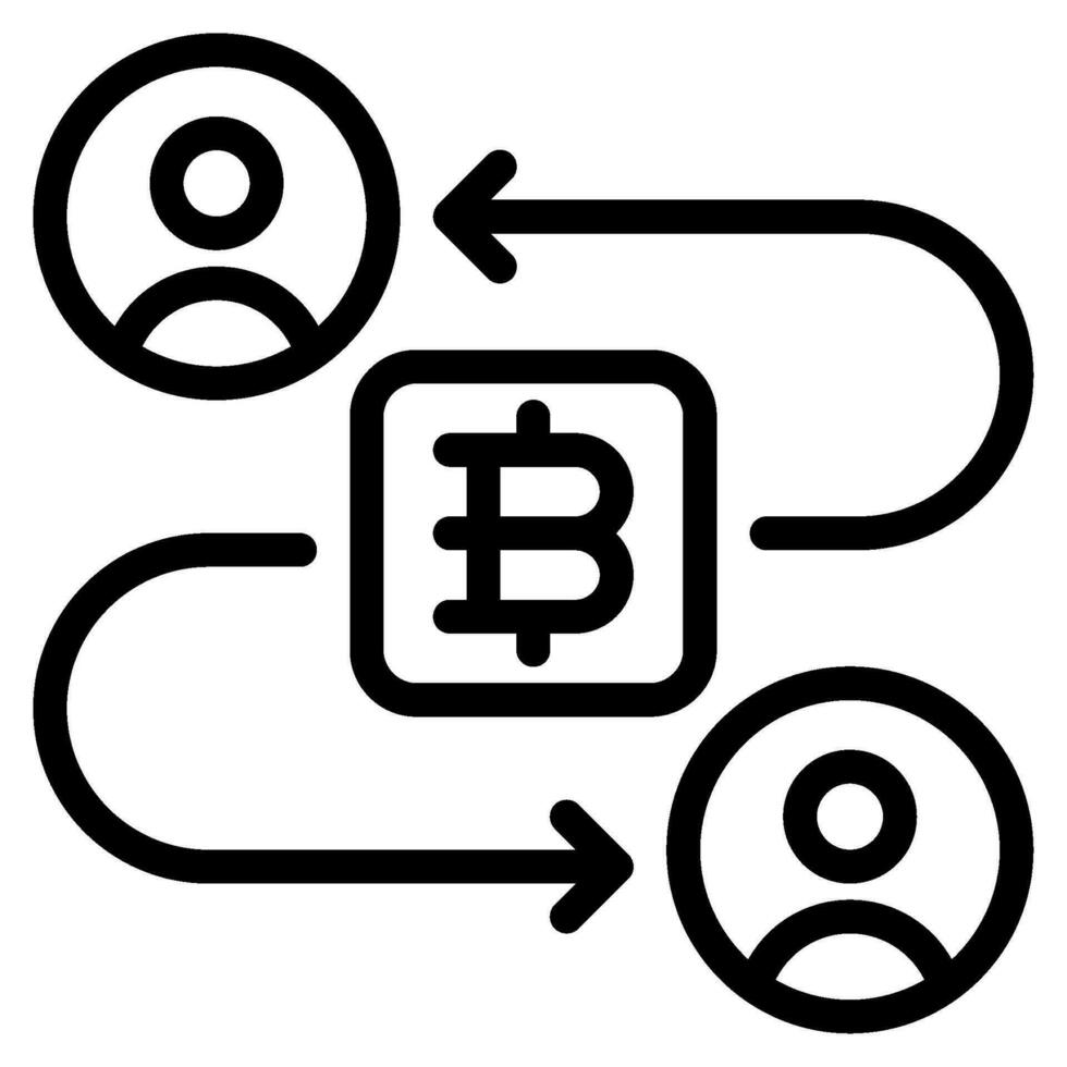 Peer to Peer Transactions Icon 27623645 Vector Art At Vecteezy peer-to-peer-connection-system
