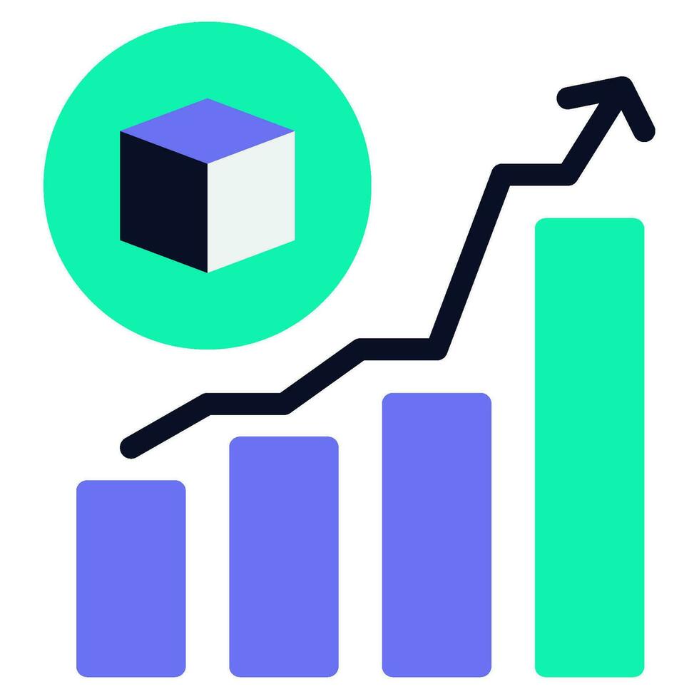 simbólico economía icono vector