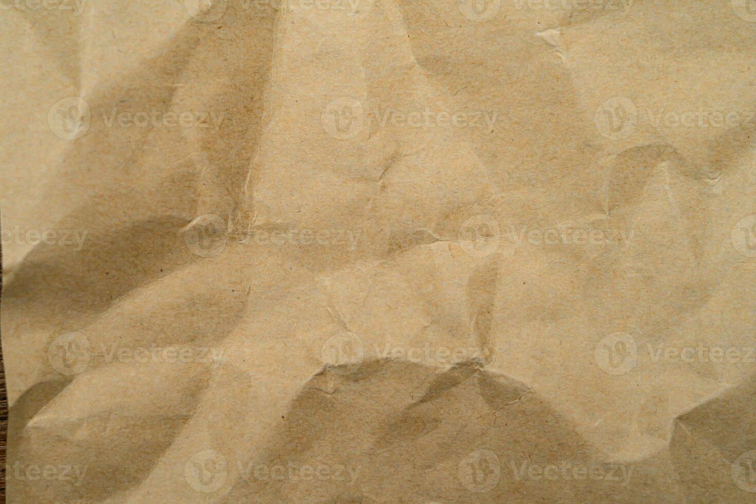 Recycle Paper Texture background. Crumpled Old kraft paper abstract shape background with space paper for text high resolution photo