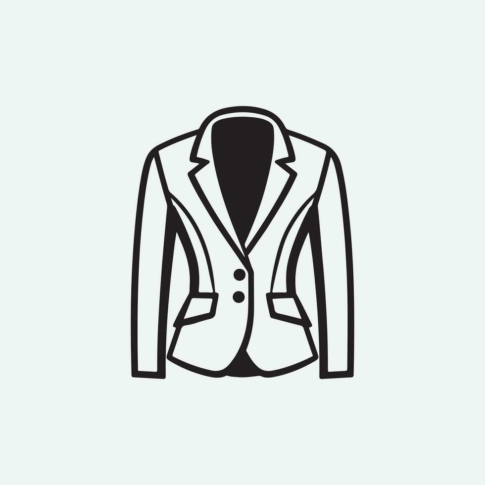 Women Coat Logo vector