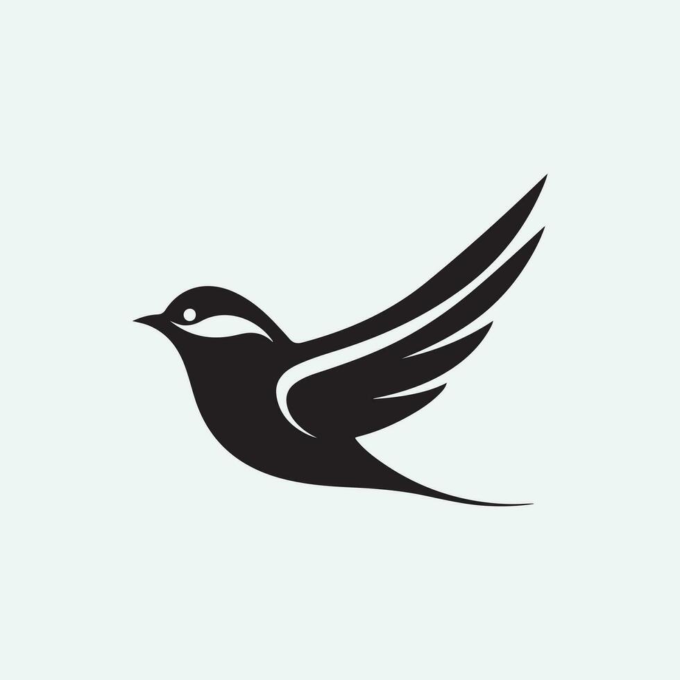 Bird Modern logo Design vector