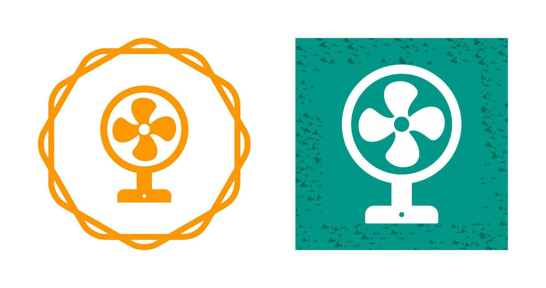 Electric Fan Vector Icon