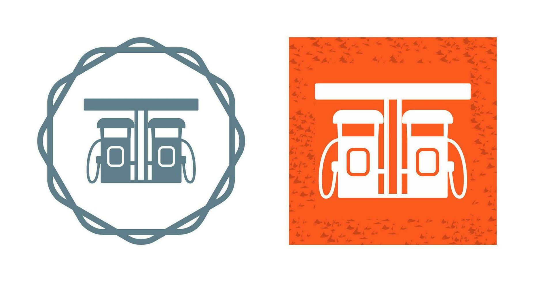 Petrol Station Vector Icon