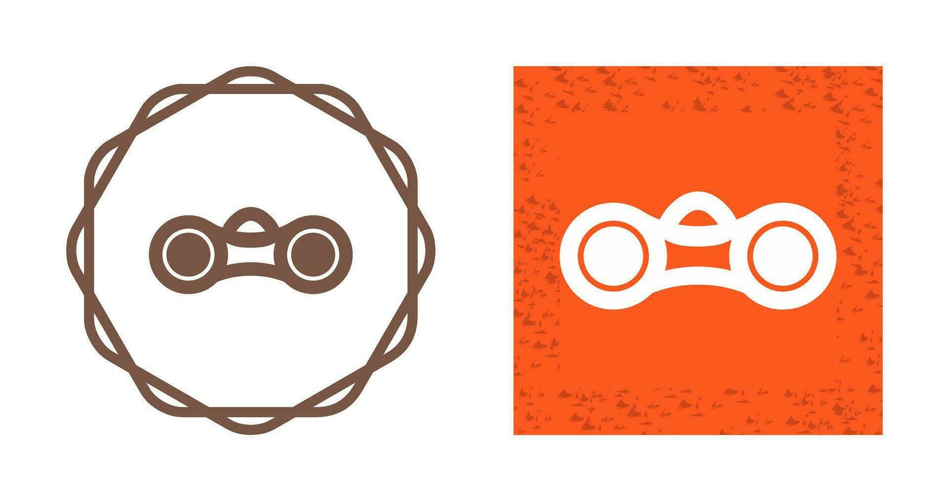 Binoculars Vector Icon