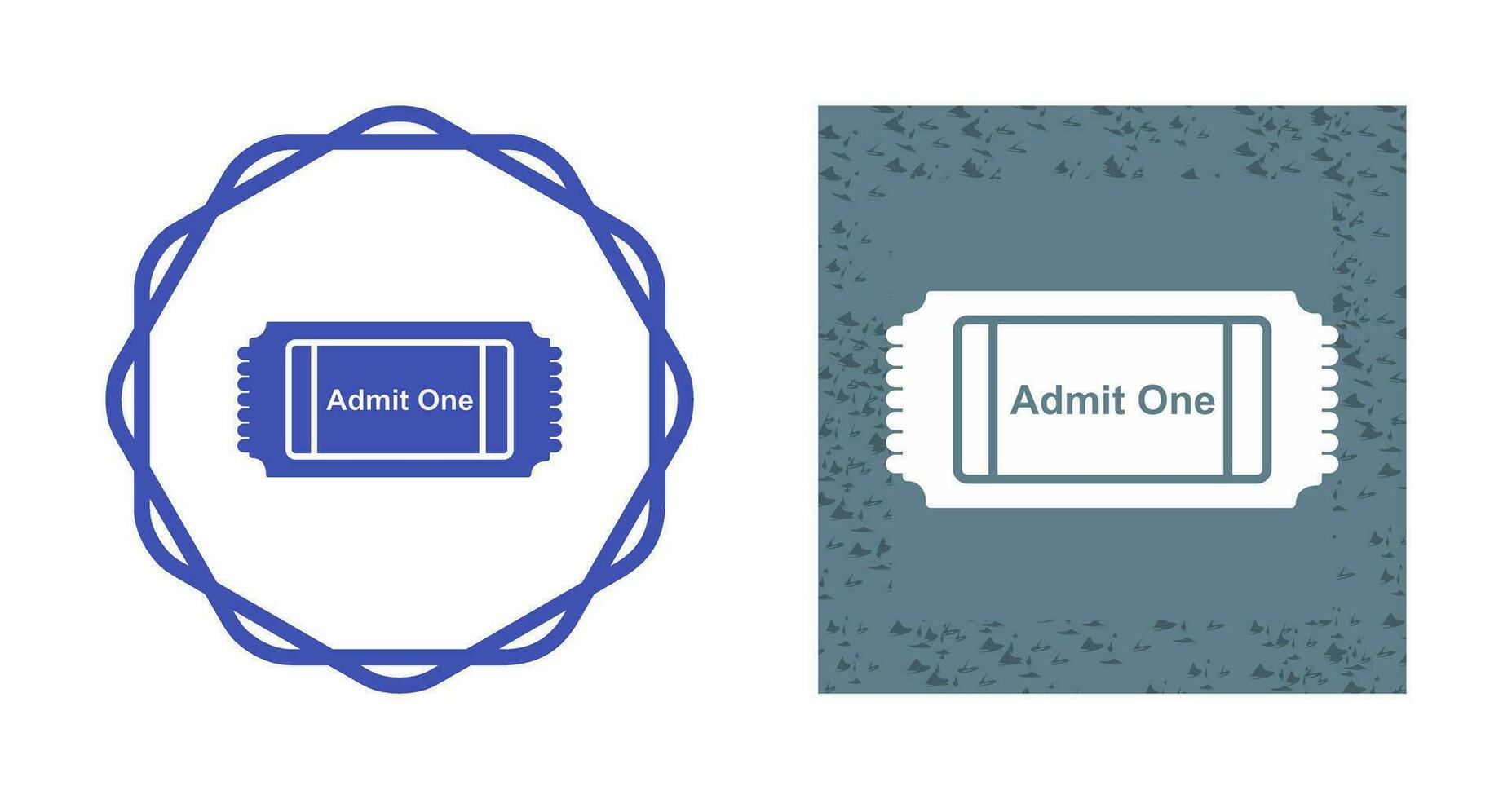Movie Ticket Vector Icon