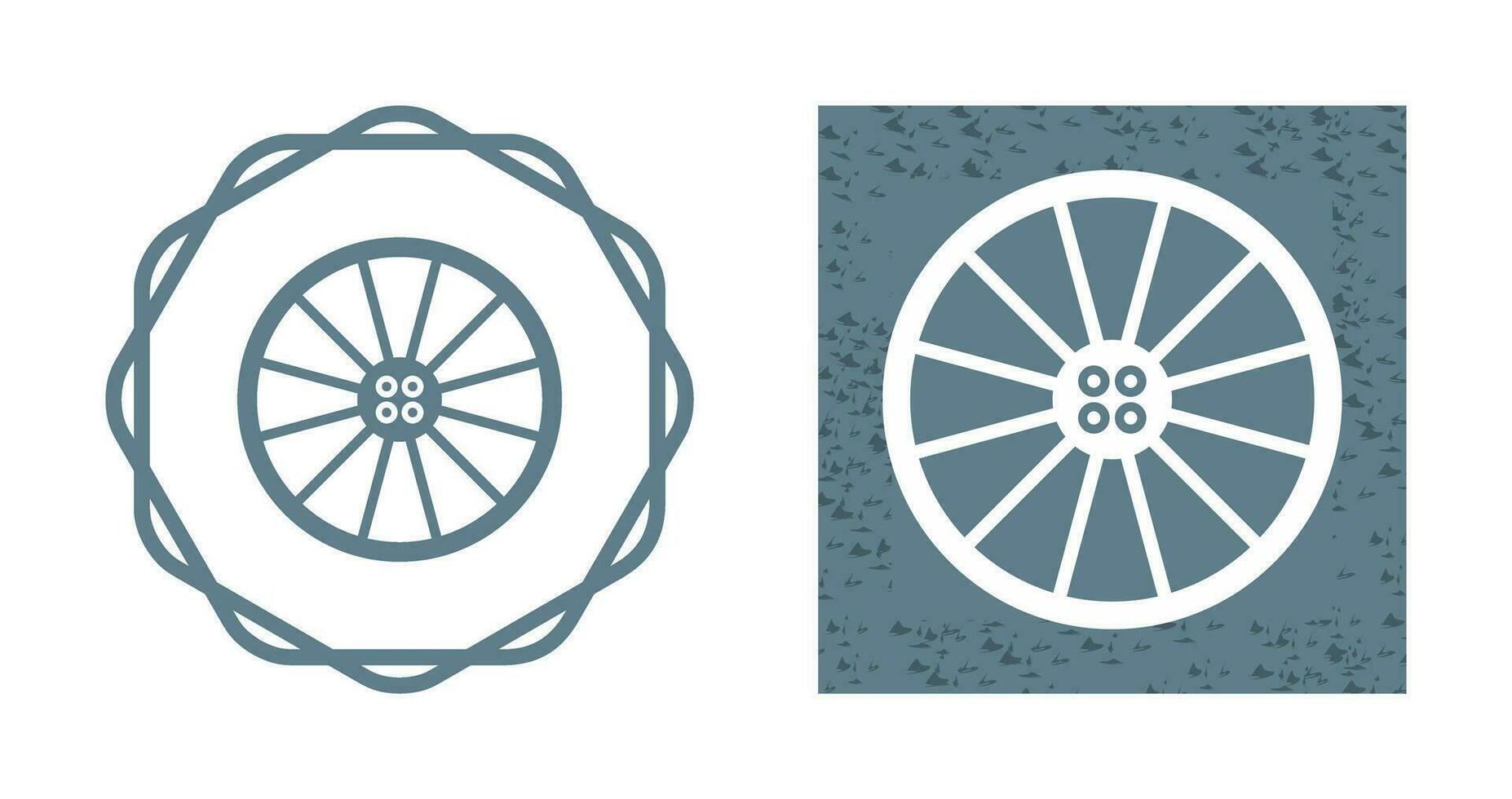 Wheel Vector Icon
