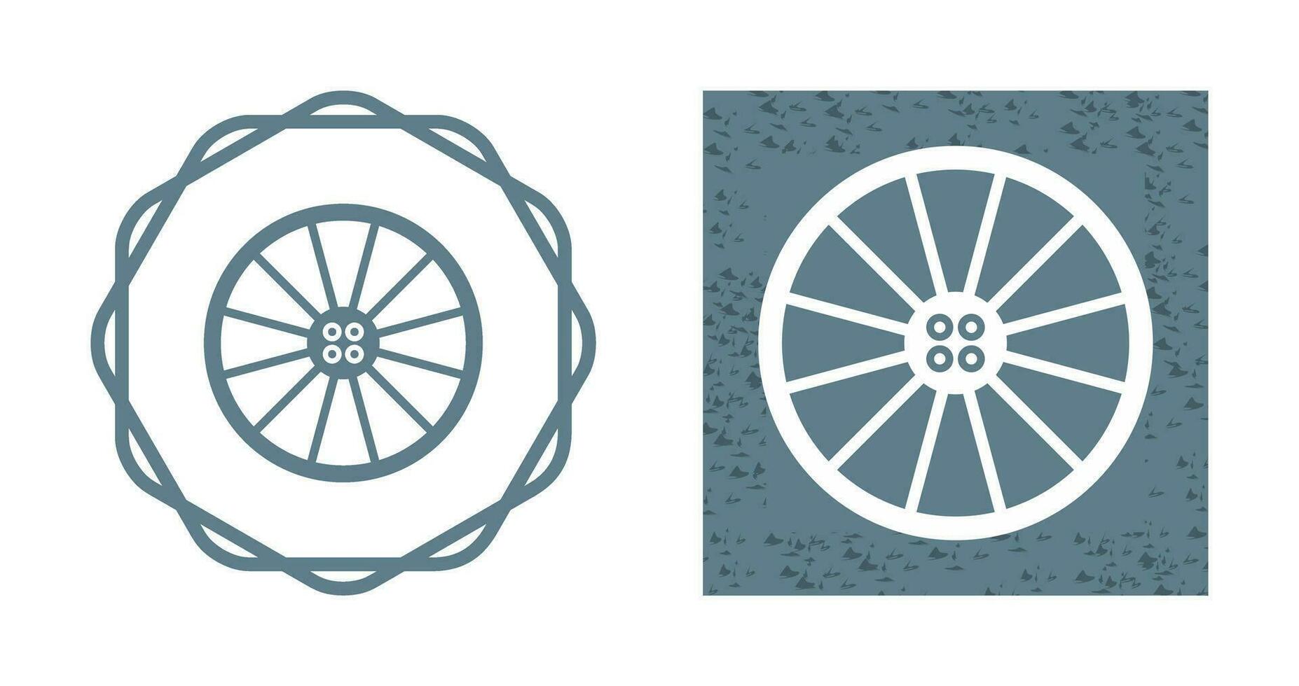 Wheel Vector Icon