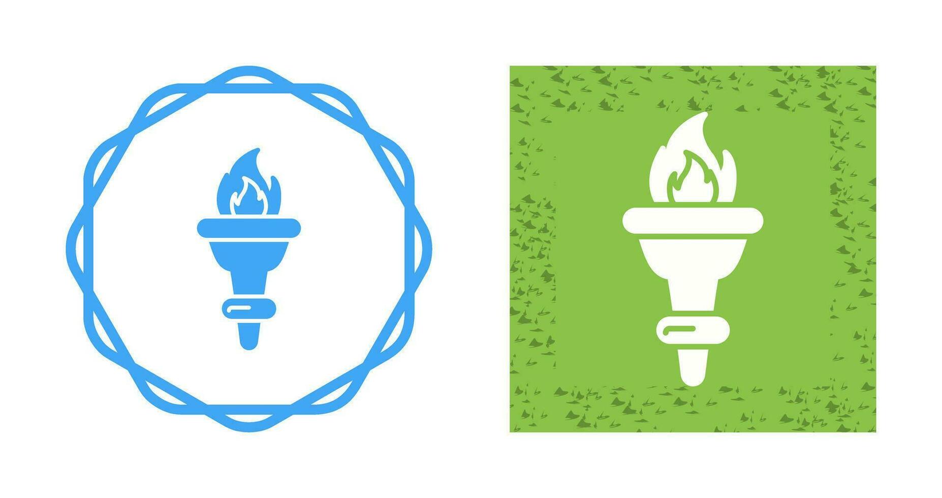 Torch Vector Icon