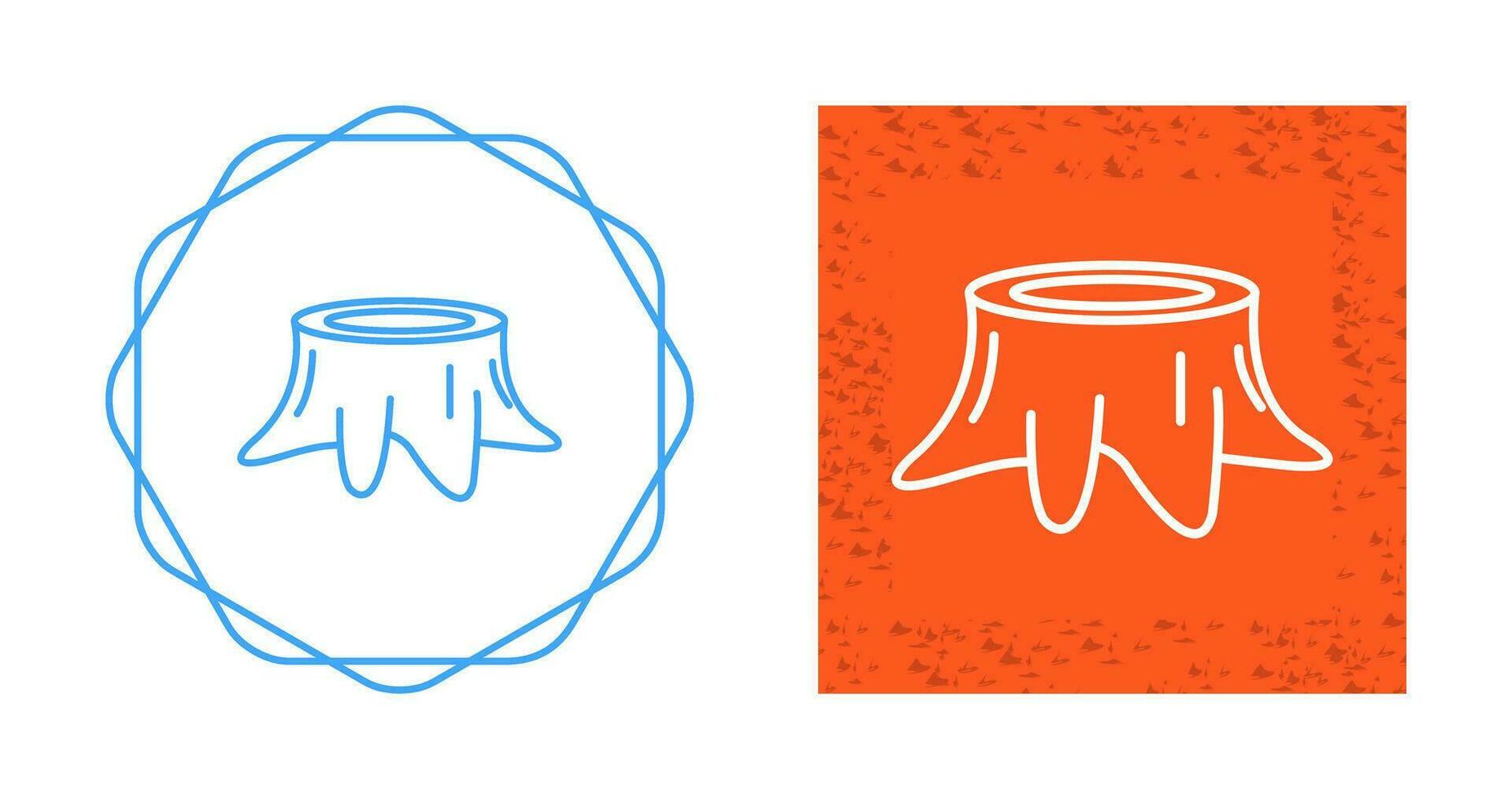 Stump Vector Icon