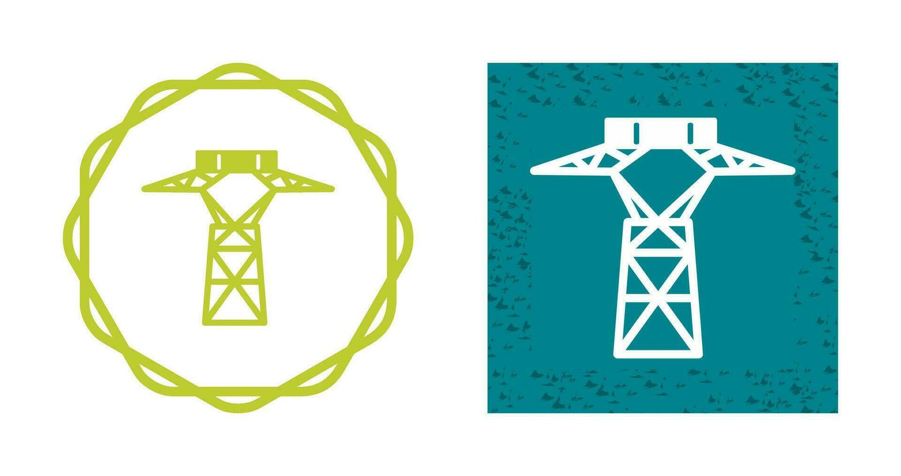 Power Line Vector Icon
